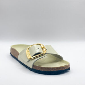 Madrid Big Buckle shine ecru